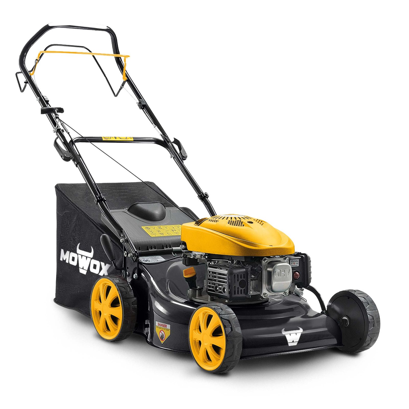 MOWOX PM 4635 S – Cortacésped de gasolina remolcado de la Serie Classic