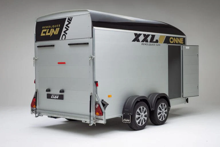 Remolque cerrado de aluminio y fibra CUNI ONNE XXL - Imagen 10