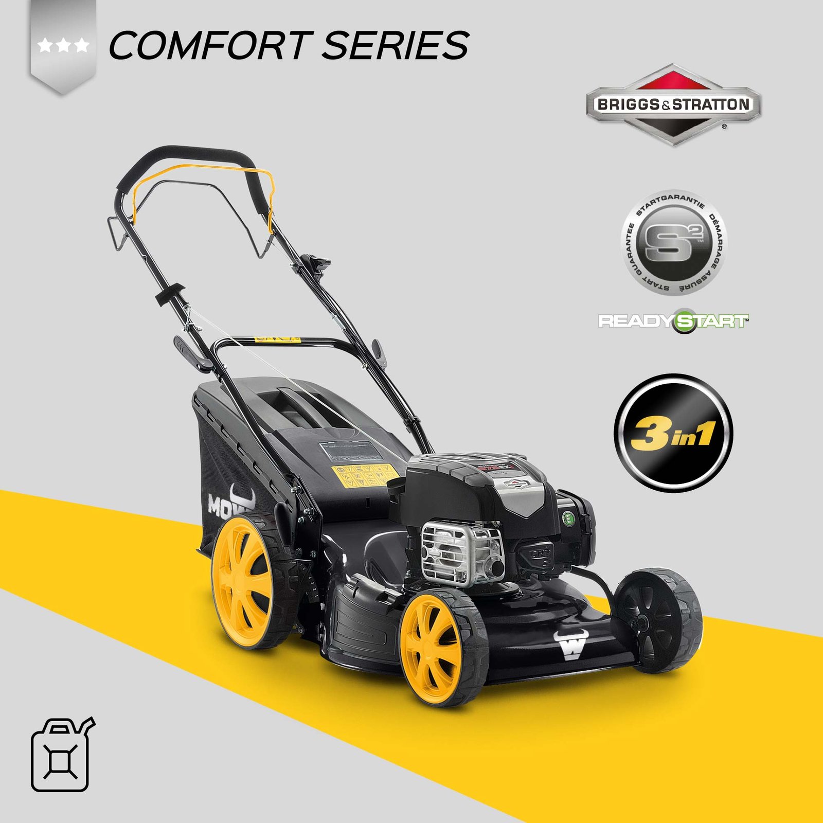 Cortacésped de gasolina remolcado MOWOX ® PM 5175 SHW-Serie Comfort - Imagen 7